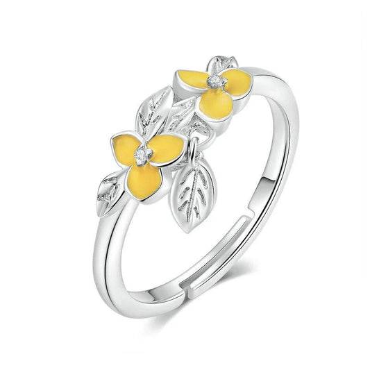 Yellow Flowers Ring