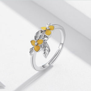 Yellow Flowers Ring