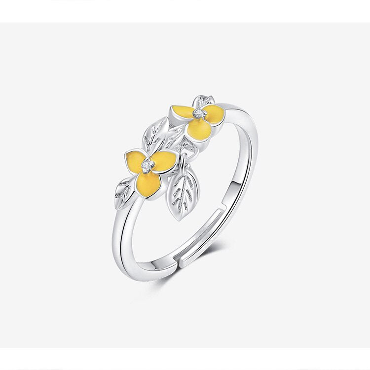 Yellow Flowers Ring