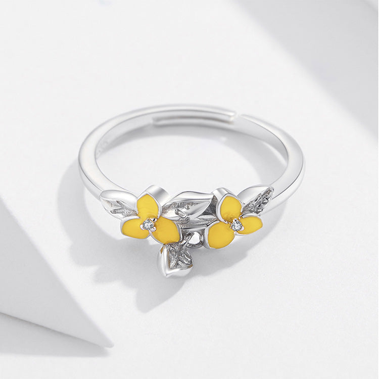 Yellow Flowers Ring