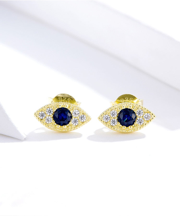 Golden Eye Studs