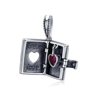 Forever Love Book Charm