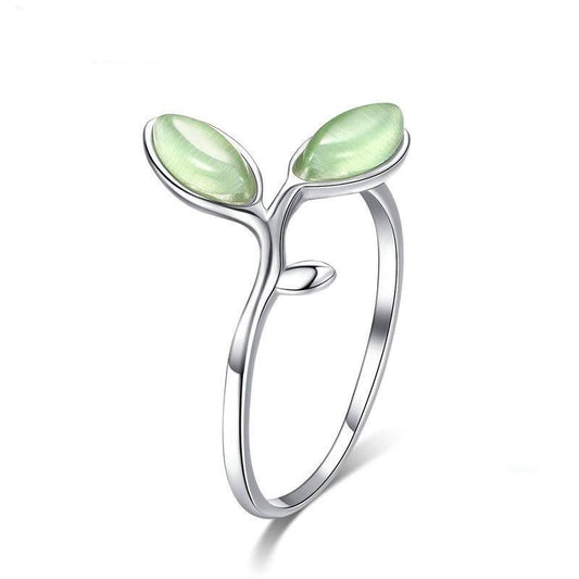 Green tea buds ring