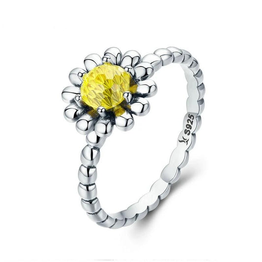 Colourful Daisy Ring