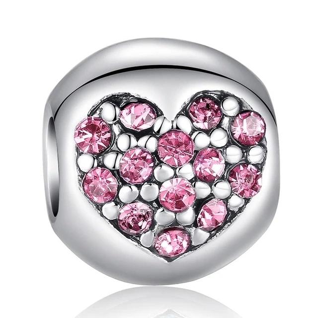 Pink Heart Charm